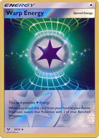 Shining Legends Warp Energy #70/73 reverse holo